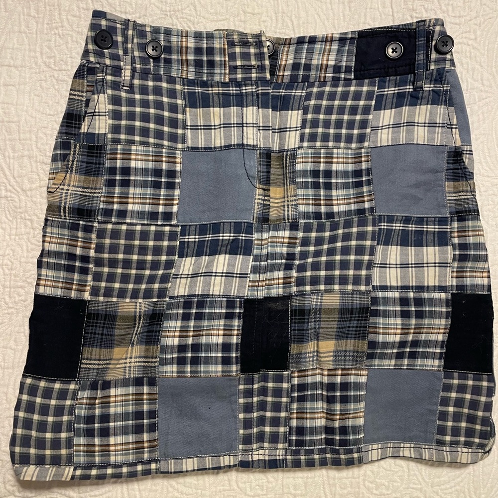 Blue skirt